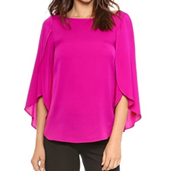 milly silk blouse